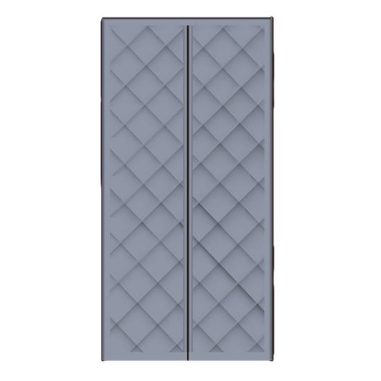 Magnetic Thermal Door Curtain Heavy Duty Insulated Door Cover Magnet Closure Windproof Soundproof Door Curtain for Entrance Insulation Patio Door