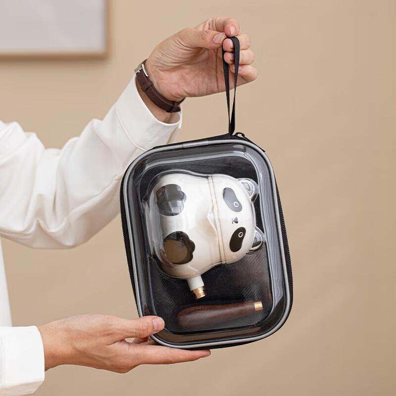 Panda Side-Handle Travel Tea Set