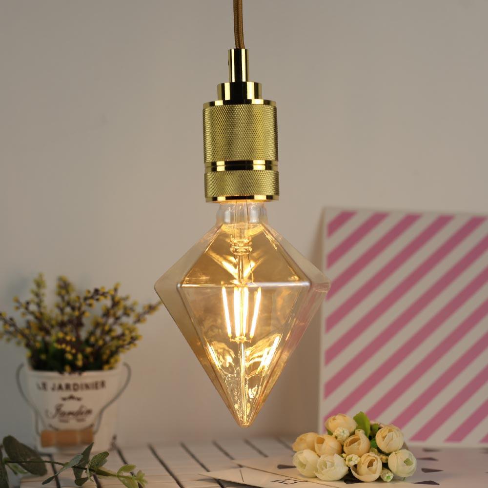 D5 Diamantförmige Retro-Stil Außenwandleuchte E27 Balkon Wandleuchte Wasserdicht Gartendekoration Außen Vintage Veranda Lampe