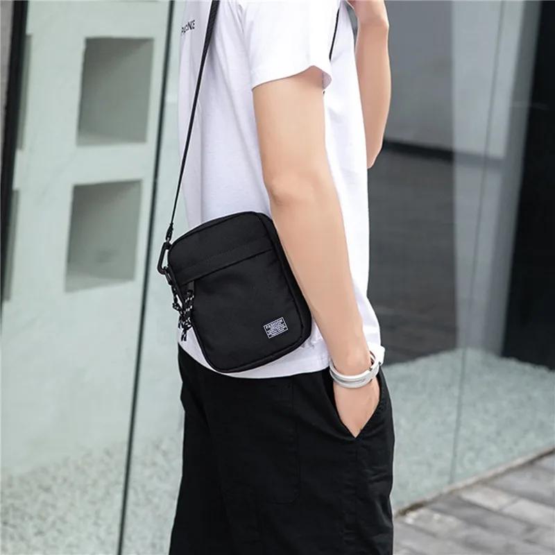 Casual Bag Diagonal Crossover Hand Machine Small Square Bag Men's Satchel Oxford Cloth Fashion Women's Handbags Luggage Bags