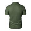 Men's Short Sleeve Polo Shirt with Printed Graphic Lapel Collar Lightweight Breathable Knit Fabric Casual Fit for Summer