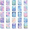50 Dream Smudge Inspirational English Phrase Cards Positive Sunshine High Emotional Value Energy Cards