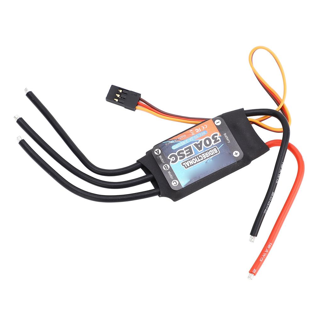 RC Electric Speed Controller 70A Bidirectional Electronic Components RC Brushless ESC for RC Boat Underwater Propeller