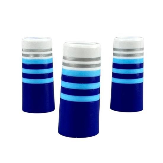 Ferule de Golf Conice Ferule Colorate cu Inele Multiple pentru Bâte de Golf Ferulă Manșon pentru Shafturi Conice din Oțel de 0,355 Inch