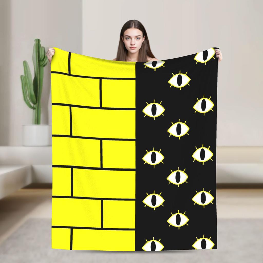 Coperte Anime Cartone Animato Gravity Falls Morbide Calde Fantastici Plaid per Casa Ristorante Primavera Autunno