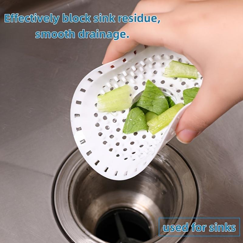 1/2 Pezzi Filtro Scarico in Silicone, Raccogli Capelli Copertura Protezione Scarico Doccia, Scarico a Pavimento Bagno, Adatto per Doccia e Lavello Cucina