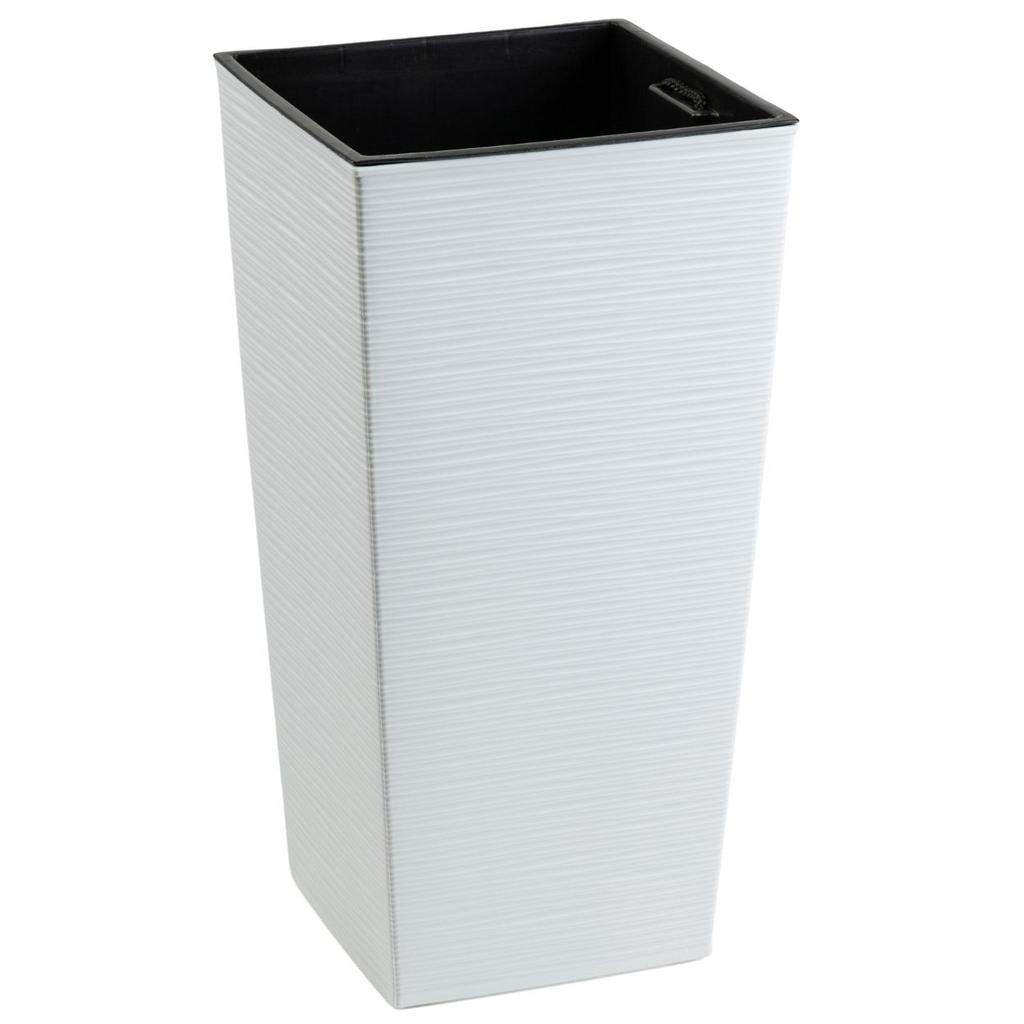 Donica Porto Riflo Biała H57X29,5X29,5 Cm