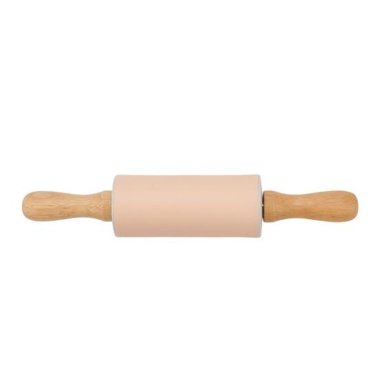 Useful Ergonomics Handle Easy Clean Food-grade Noodle Biscuit Rolling Pin for Home Kneading Stick