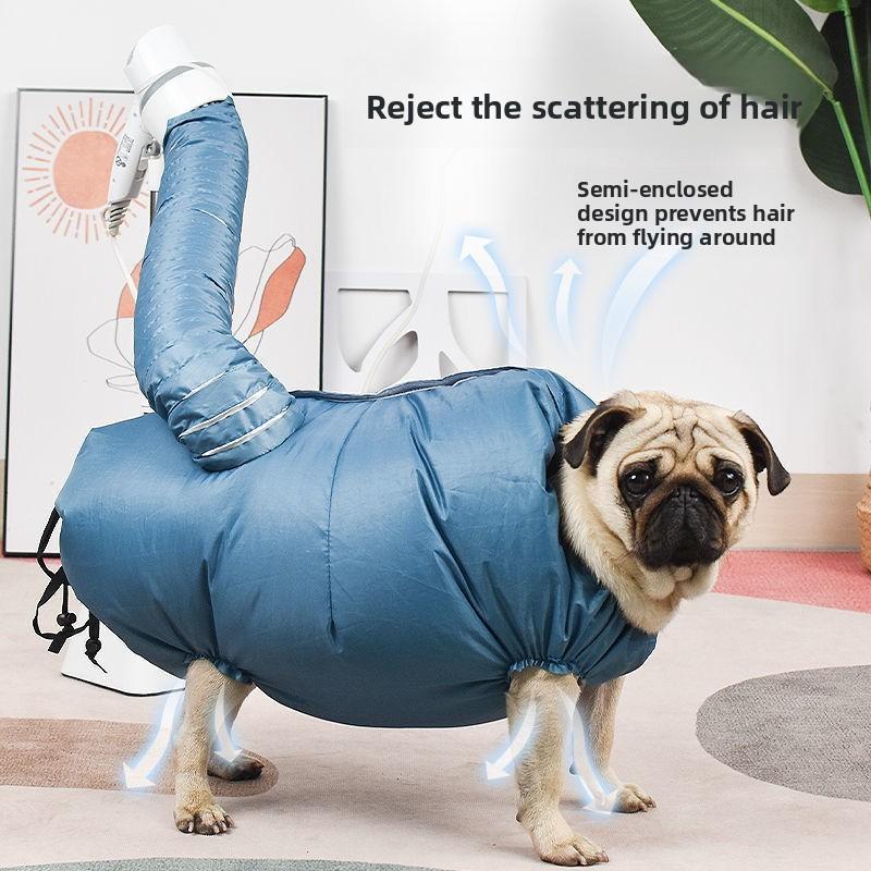 Saco de Secagem para Animais de Estimação, Maravilha para Secar Cabelo, Cão, Gato, Cão Grande Especial para Banho Secador de Cabelo de Secagem Rápida, Saco de Secagem Automático