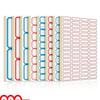 Handwritten Self-Adhesive Label Stickers for Office and Memo Marking