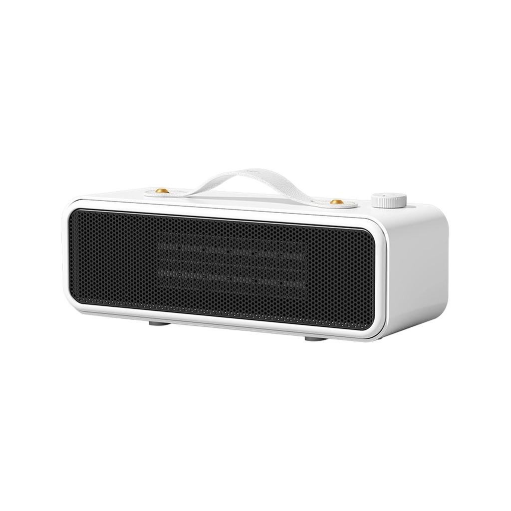 Small Desktop Heater Fan, Portable Heater for Home and Desk Use