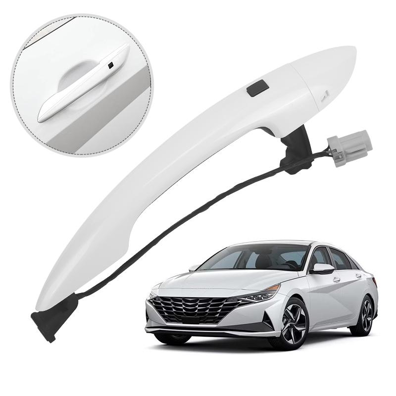 Front Left Driver Side Outside Door Handle For Hyundai Elantra 2021 2022 2023 Exterior Door Handle Car Accessories 82651-AA200