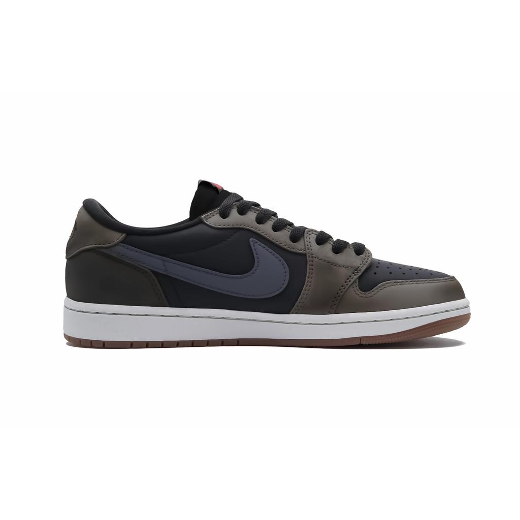 Travis Scott x Jordan Air Jordan 1 Travis Scott X AJ1 Collaborazione 7.0 Basse Scarpe da Basket Vintage Unisex Marrone DZ4137-700(Team723-)
