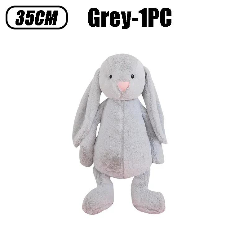 Long Ear Bunny Plush Stuffed Animal Unisex Soft Cotton Cute Sleeping Companion Easter Birthday Gift Rabbit Toy