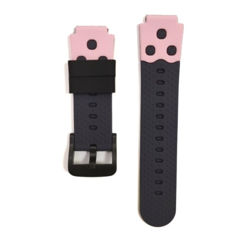 Replacement Silicone Watch Strap Sweat-proof Bracelet Watchband Universal for 16mm/20mm Width Kid Phone Watch