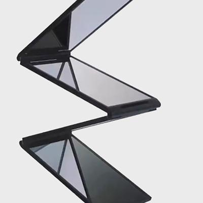 Briskstyle 4-sided Folding Hand Mirror Visible from Any Side
