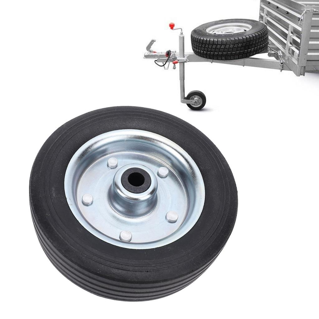 Trailer Jack Wheel 6 Inch 43mm Rim 1100lbs Load Capacity Waterproofing Trailer Jack Wheel Replacement
