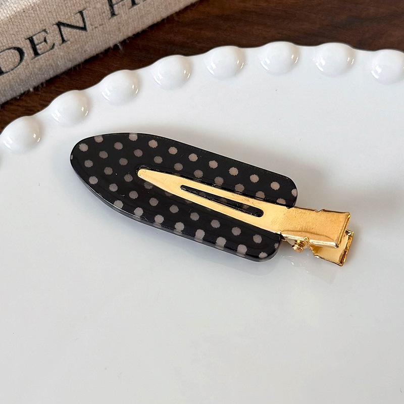 2 Stück Punkte Haarklammern Süße Mädchen Niedliche Schleife Haarspangen Acryl Nahtlose Haarspangen Haargriffe Damen Mode Haaraccessoires Kopfbedeckung