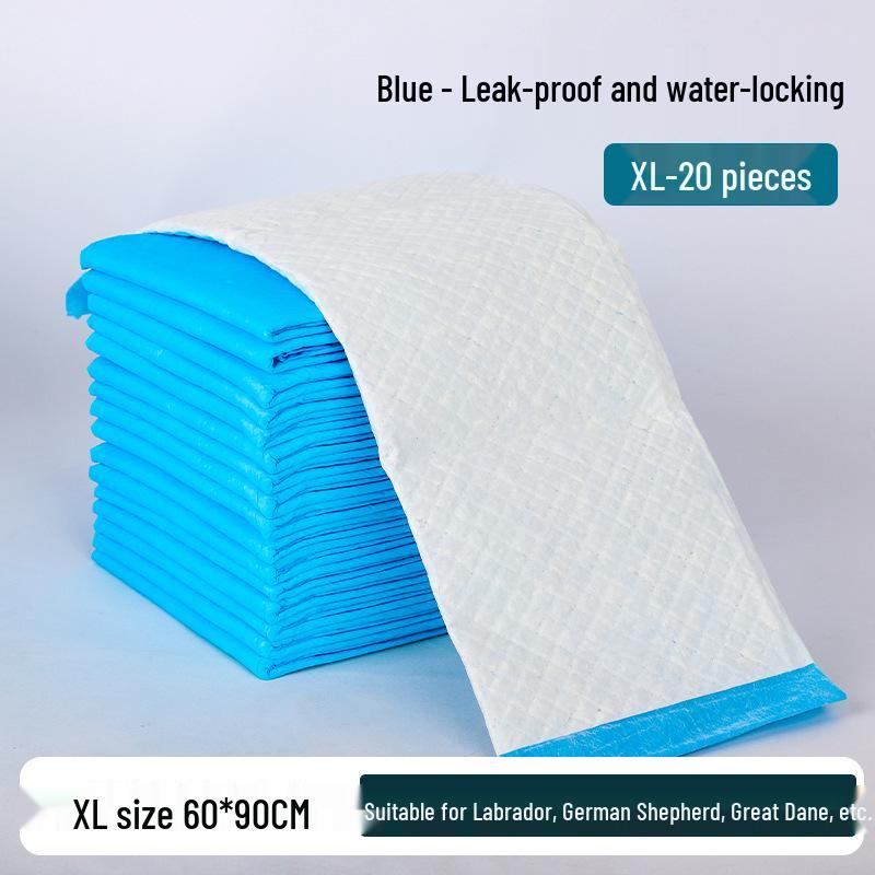 Thickened Disposable Dog Urine Absorbent Pads - Bed and Floor Protection Mats