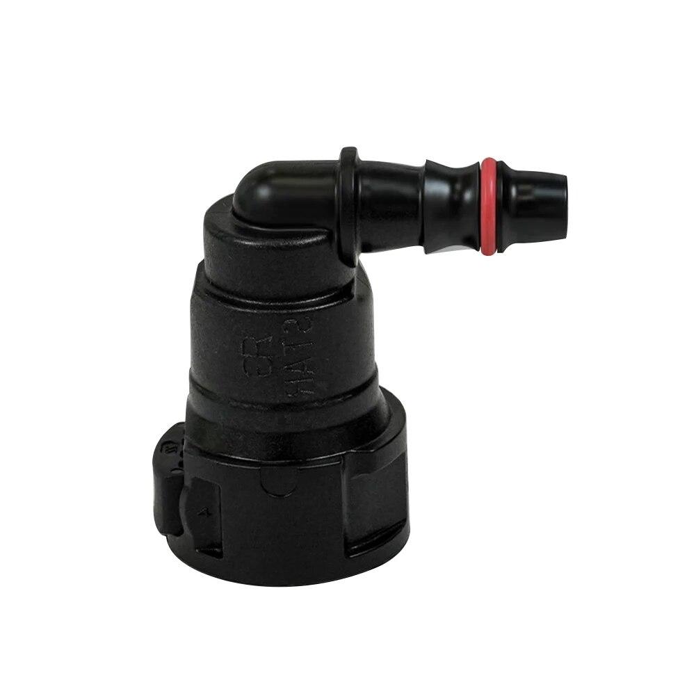 Car Fuel Line Coupler Hose Quick Connect ID8 7.89 9.89 Rubber Nylon Oil Line Pipe Adapter Disconnect Release Hose Connector