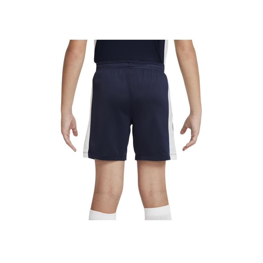 Nike Spodenki dla dzieci Dri-FIT Academy 23 z nadrukowanym logo, ze średnim stanem, luźne, Obsidian DX5476-451