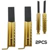 2PCS Carbon Brushes Inserts For  Washing Machine Motor WMB61021W WM5100W WKD75125 Washing Machine Motor Carbon Brushes Parts