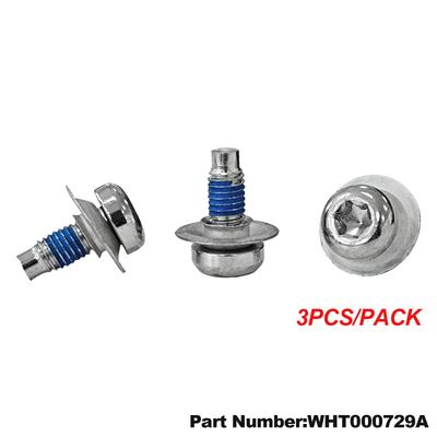 3 Stück M8X20 Auto Motor Unterfahrschutz Boden Spritzschutzplatte Schraube für VW Golf Polo CC Jetta Passat Tiguan Arteon Caddy Käfer