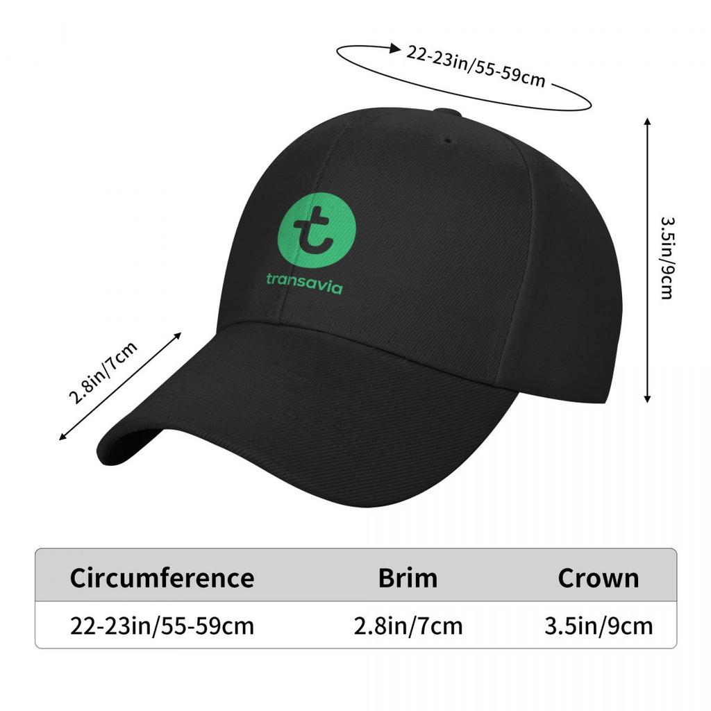 Transavia Logo Baseball Cap party Hat Snapback Cap sun hat Woman Men's