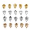 5pcs/Lot Copper Crimp Beads Spacer Bead Stoppers Cord End Caps Charms for Bracelet Necklace Jewelry Making Accessories Crafts