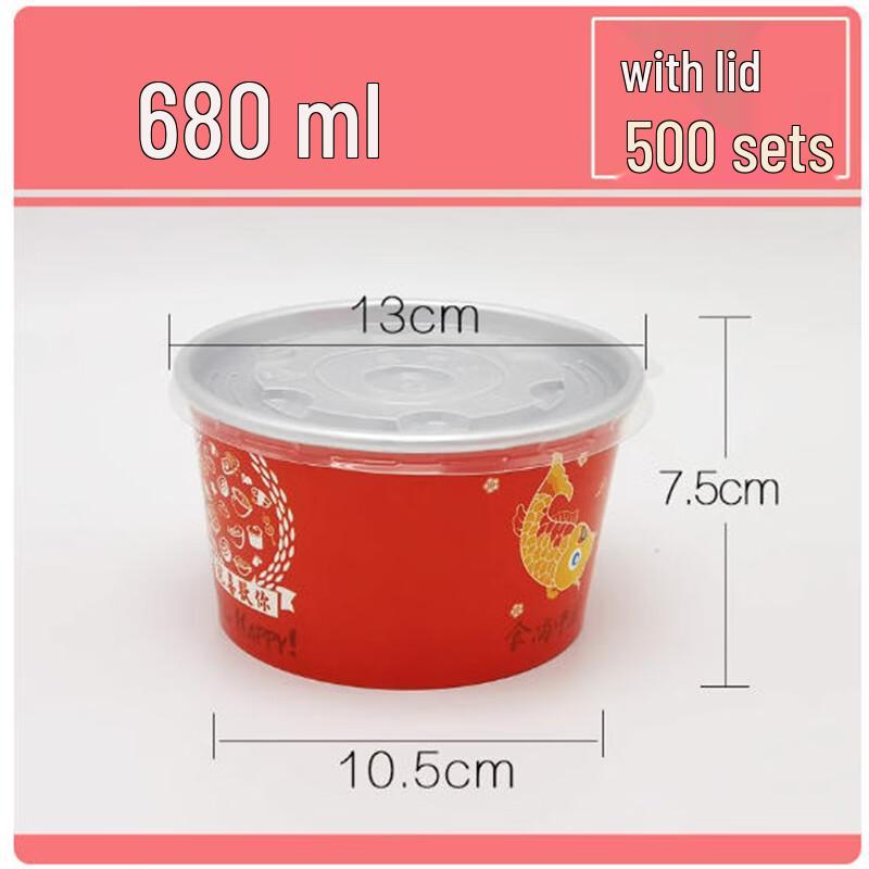 Sheng Bi Lai Disposable Round Aluminum Foil Containers with PP Lids
