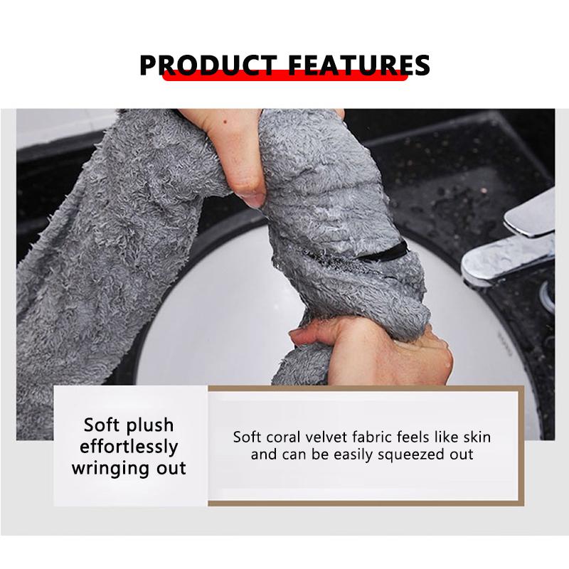 SEAMETAL Microfiber Towel Car Wash Accessories 120X50cm Super Absorbency Car Cleaning Cloth
