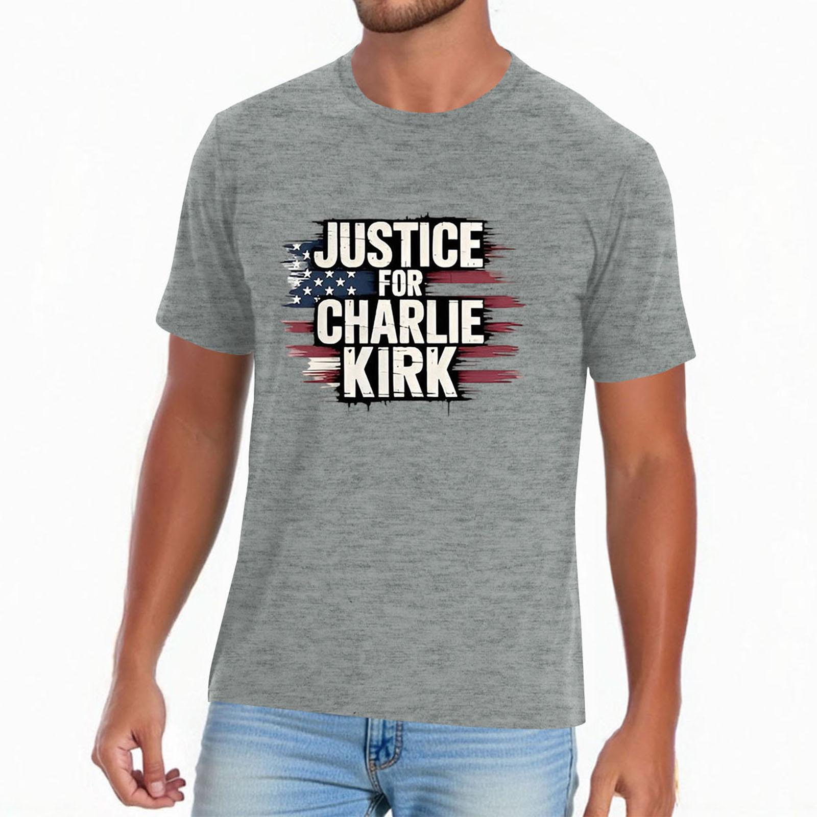 

Мужская повседневная футболка с принтом, с круглым вырезом XL