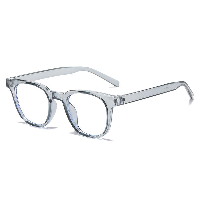 545 Fashion Street Shot Small Frame Flat Mirror 2024 New High-End Fashion Commuter Anti-Blue Light Glasses Frame