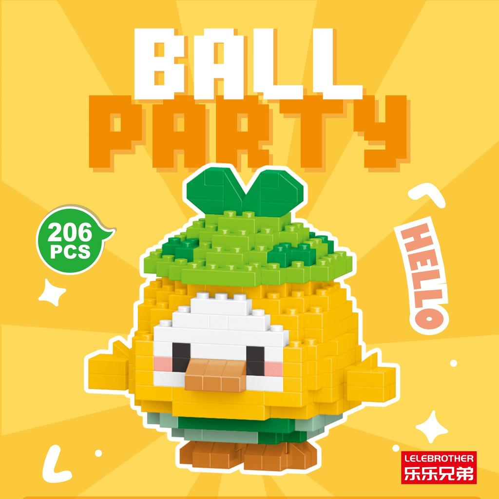 Small Animal Doll Series Micro Particle Building Block Children's Assembled Toys