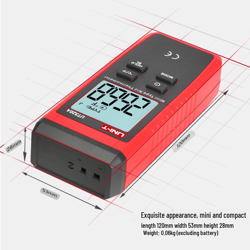 Uni-T UT320A/UT320D Cyfrowy Termometr Termoparowy Kontaktowy