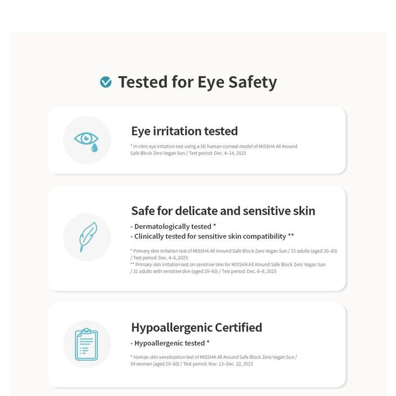 MISSHA - All-Around Safe Block Zero Vegan Sun