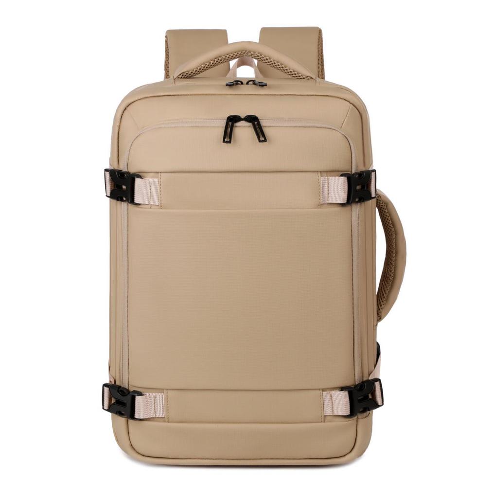 Compact, Lightweight 40*25*20 Carry-On Bag with Vacuum Bag Option, Versatile Double Shoulder Backpack, Ideal for Air Travel, Women-Friendly Design