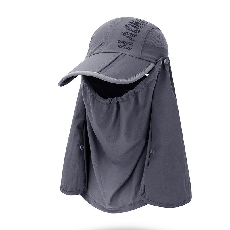 Outdoor Hat Protective Sun Hat Breathable Quick Drying Foldable Hat Travel Sunscreen Baseball Hat Versatile