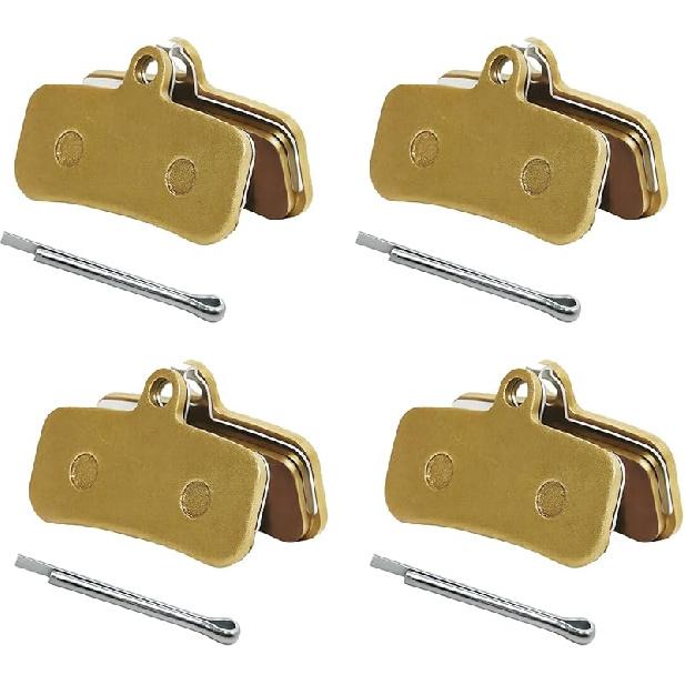 4-Pack Front and Rear Disc Brake Pads Replacement for Surron Light Bee X/S, Segway X160 X260, Talaria Sting R MX3 MX4 Electric Dirt Bike Parts