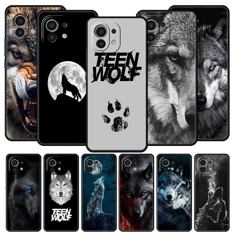 Phone Case For Xiaomi Mi 15 14 13 12 11 Lite 14T 13T 12T 11T Pro Poco X6 X5 M3 X3 Pro F5 F4 Cover The Wolf