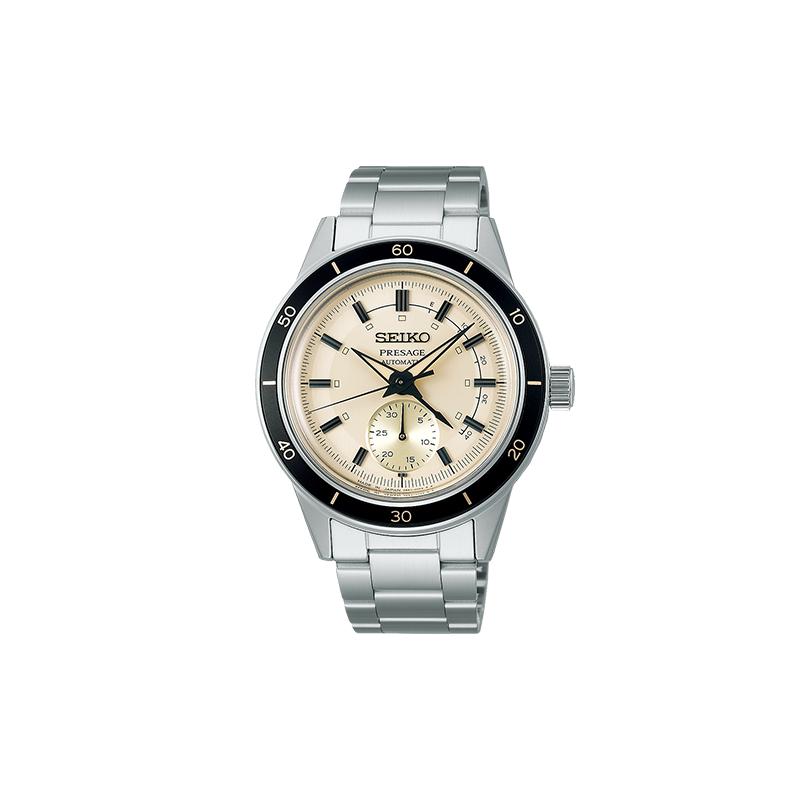 

SEIKO Antimagnetic 50m Waterproof Mechanical Movement Steel Strap Men s Watch Yellow Dial SARY209 срібний