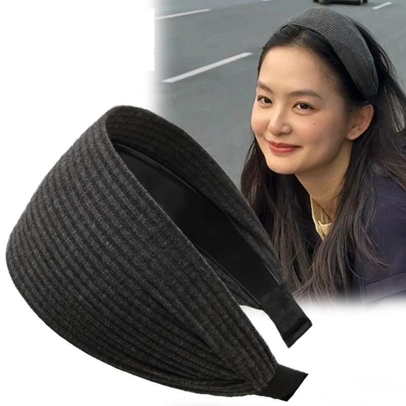 Wide Knitting Cotton Wrap Heandbnd For Women Sport Hairbands Girls Hairband Hoop Female Hair Accessories Headwear