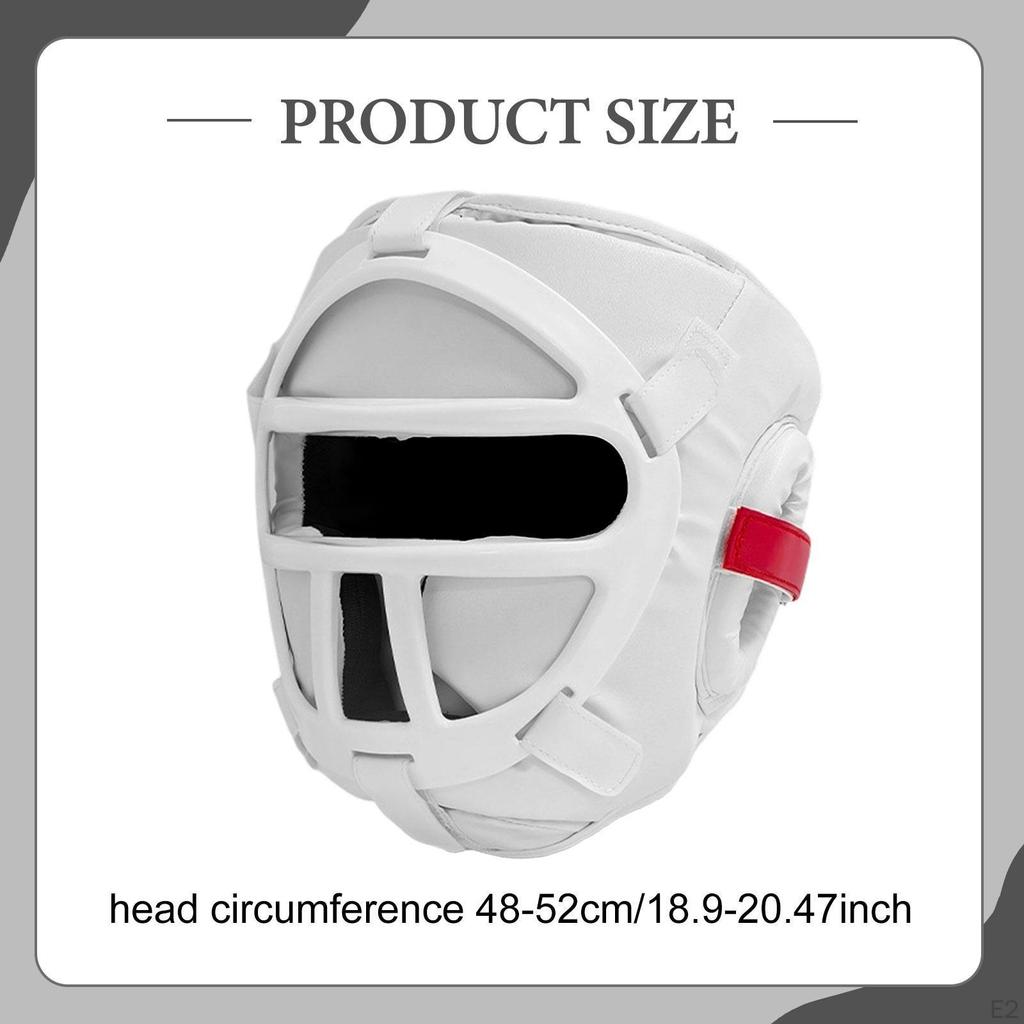 Boxing Headgear Helmet Guard Accessories Impact Absorption with Face Training for
