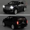 1:32 Scale Car Model Compatible for Collectible Escalade SUV Diecast Toy Vehicle, Zinc Alloy Pull Back Toy Car with Sound and Light for Adult Boys