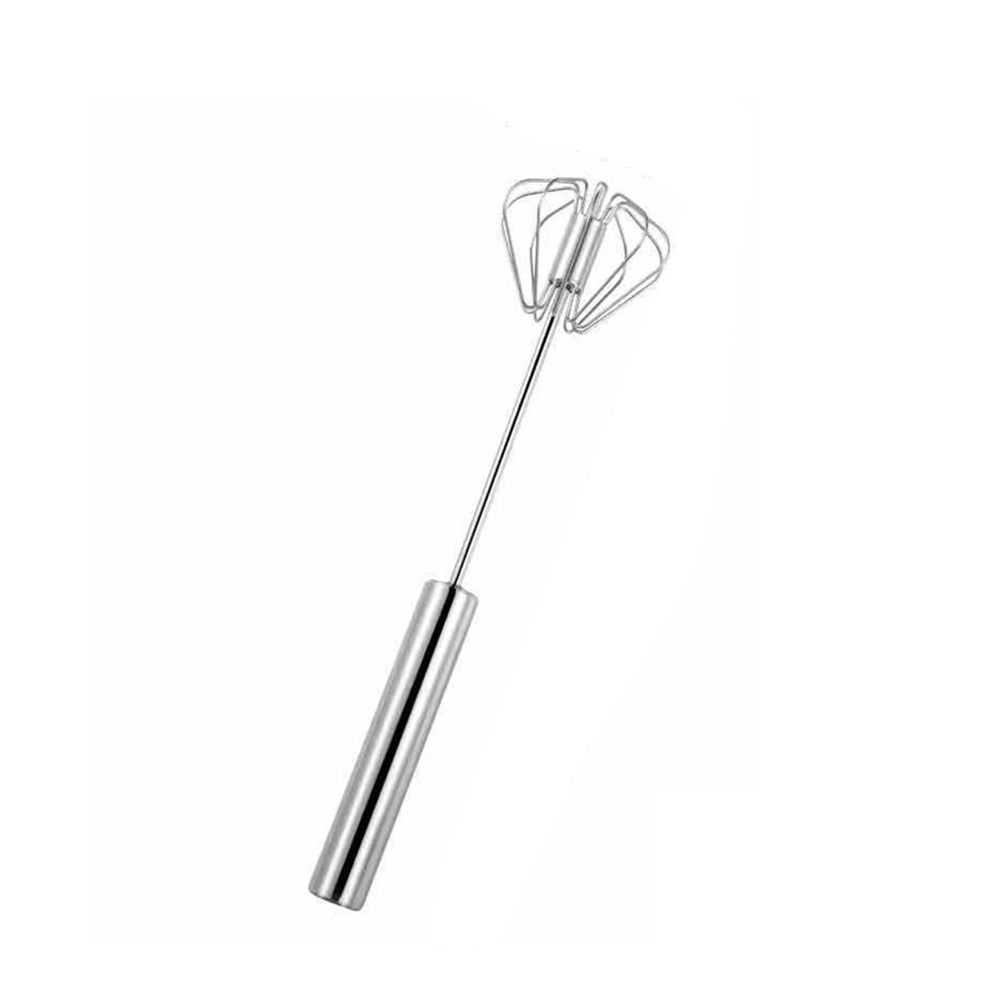 Versatile Semi-Automatic Whisk Multi-size Rotary Whisk Blender Durable Hand Push Egg Beater  Egg