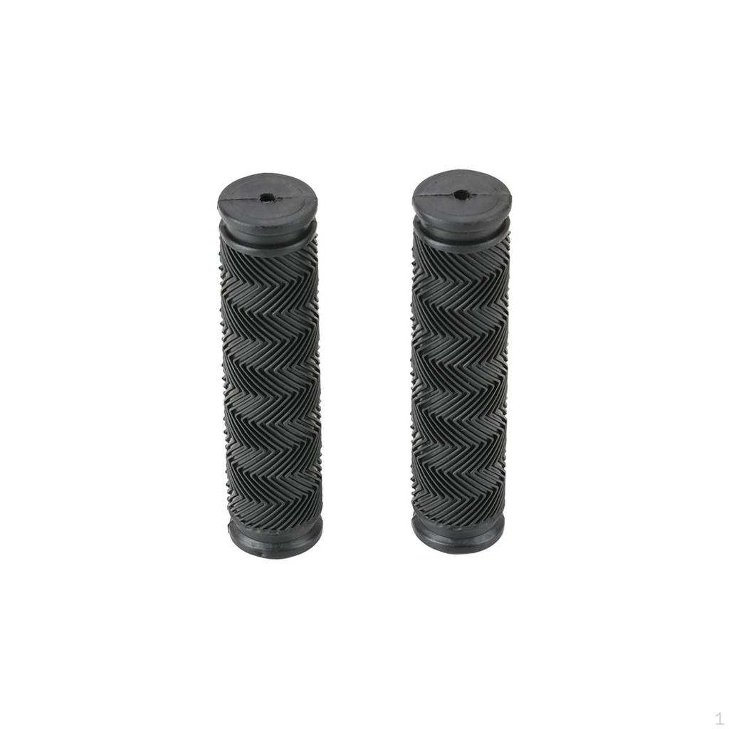 2 Pieces Bike Grips Handle Foldable Bikes Replacement Cycling Rubber Hand Grip Mountain