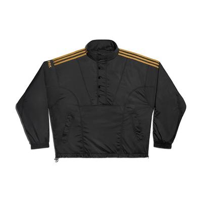 Veste Unisexe X Ivy Park Co-Branded à Trois Bandes à Col Montant Noir GR1435
