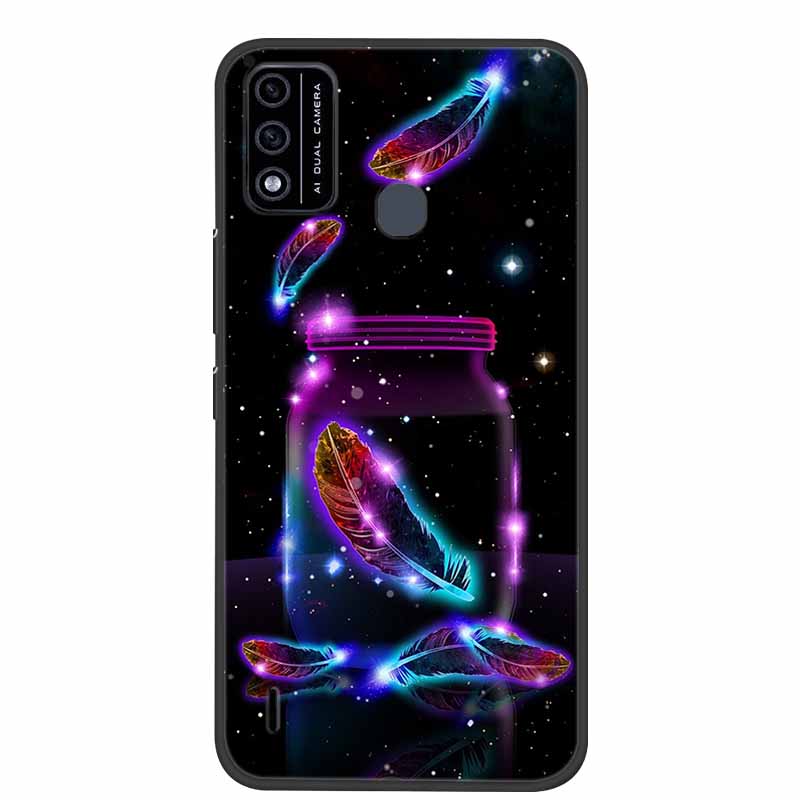 For Itel A48 Case Soft Silicone Cool Cartoon Case For ItelA48 Back Cover for ITEL A 48 Cases Fashion TPU Phone Fundas New Capa