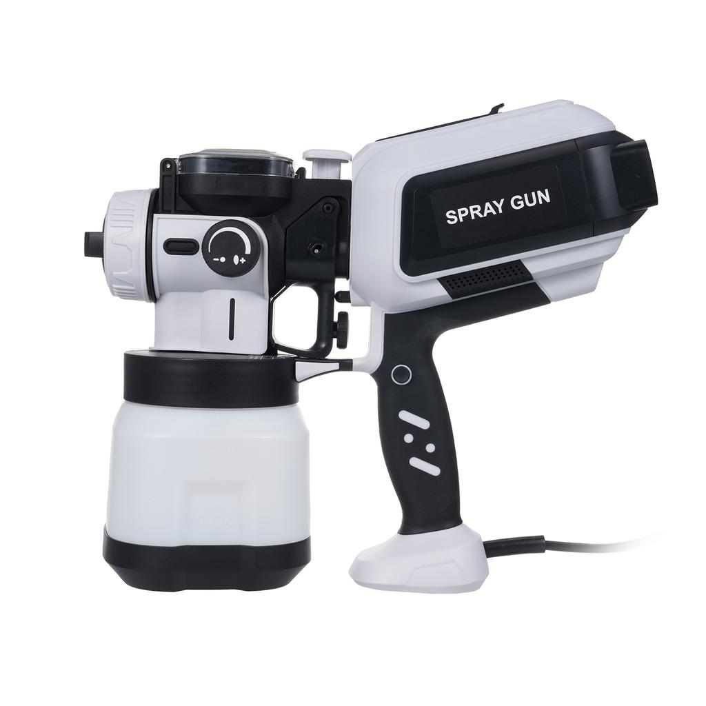 Paint Sprayer 1200ML 650W Electric Spray Paint Gun with LED Light 3 Replaceable Nozzles (1.0mm,