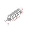 4 Holes Toothbrush Organizer Eco-friendly Bathroom Storage Rack  Vanity